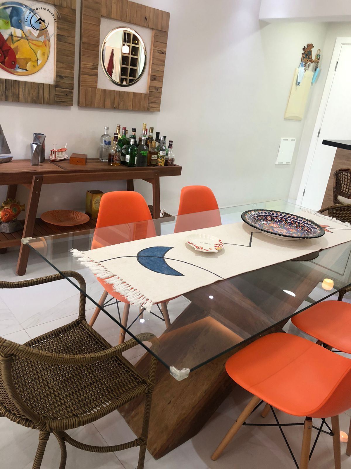 Apartamento alto padrão em jardim astúrias, guarujá/sp