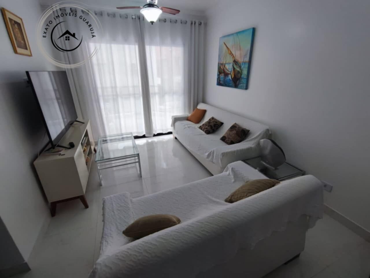 Apartamento padrão de 02dormitórios para temporada na praia 