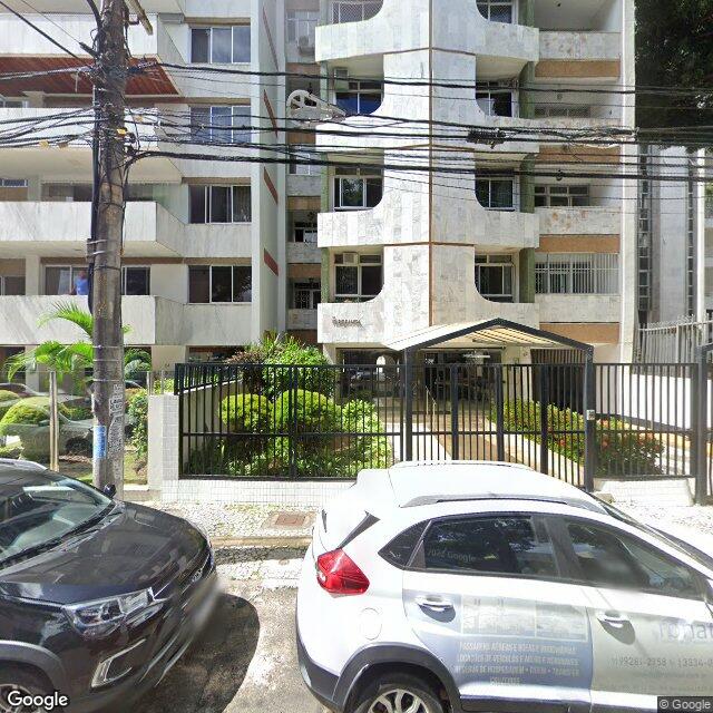 Imagem estática do "Street View" da localização