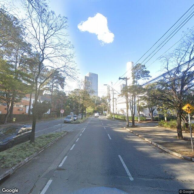 Imagem estática do "Street View" da localização