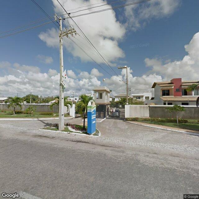 Imagem estática do "Street View" da localização