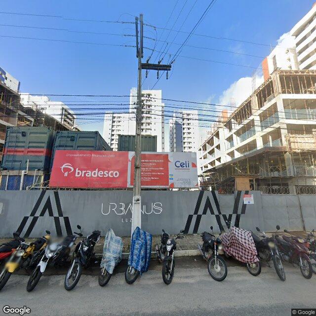 Imagem estática do "Street View" da localização