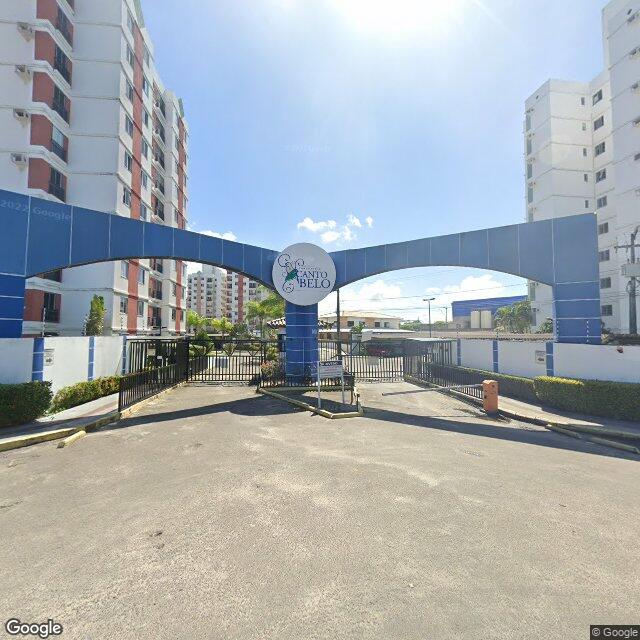 Imagem estática do "Street View" da localização