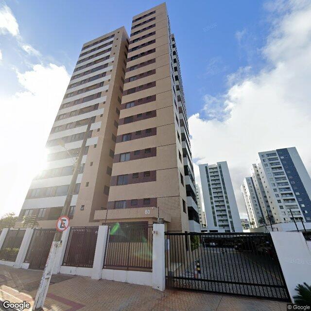 Imagem estática do "Street View" da localização