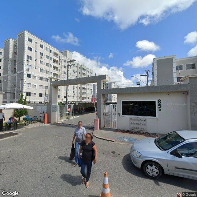 Imagem estática do "Street View" da localização