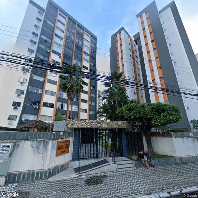 Imagem estática do "Street View" da localização