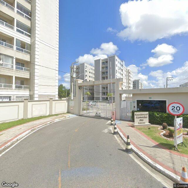 Imagem estática do "Street View" da localização