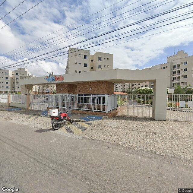 Imagem estática do "Street View" da localização