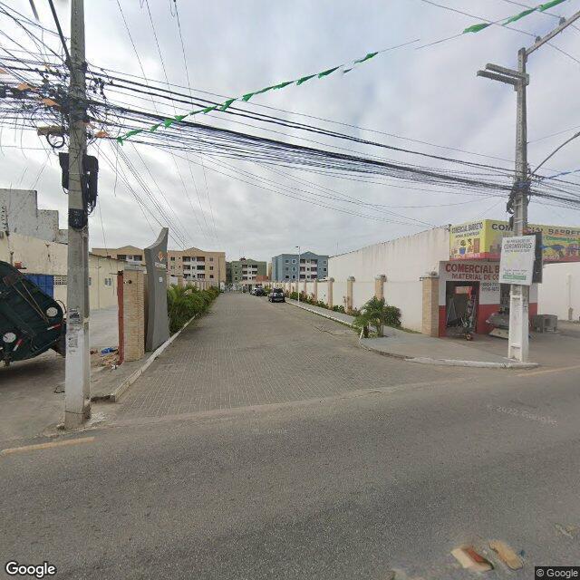 Imagem estática do "Street View" da localização