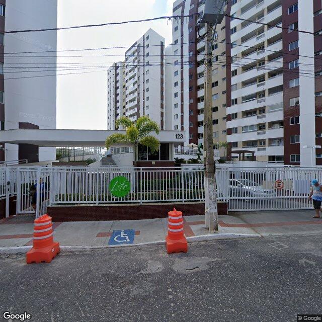 Imagem estática do "Street View" da localização