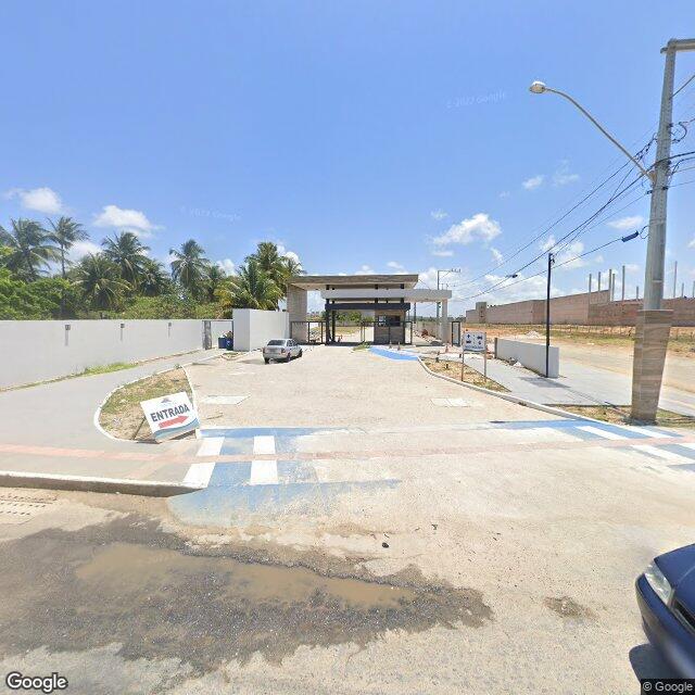 Imagem estática do "Street View" da localização