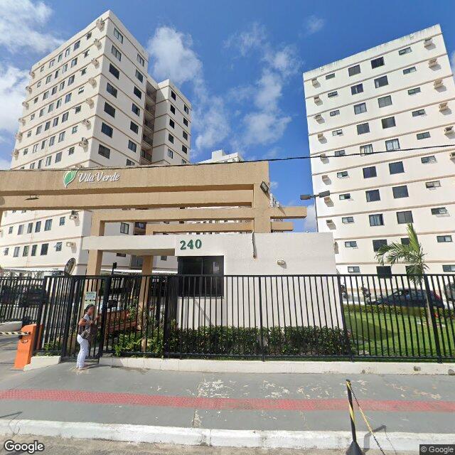 Imagem estática do "Street View" da localização