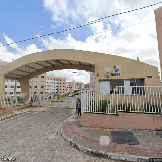 Imagem estática do "Street View" da localização