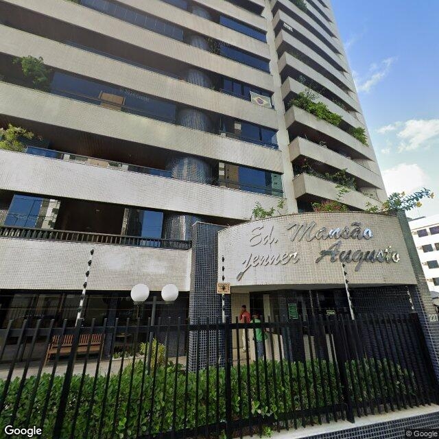 Imagem estática do "Street View" da localização