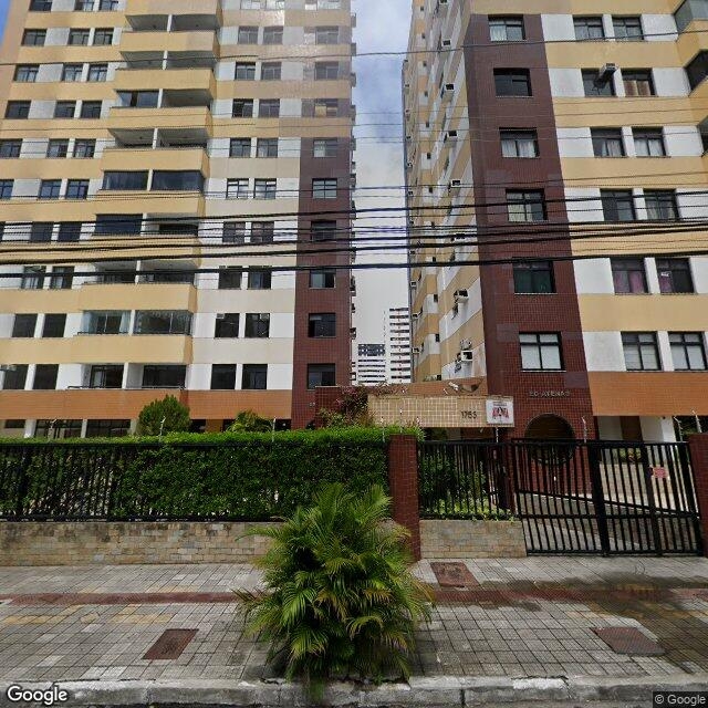 Imagem estática do "Street View" da localização