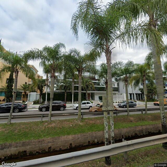 Imagem estática do "Street View" da localização