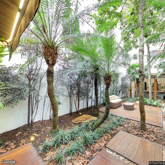 Imagem estática do "Street View" da localização