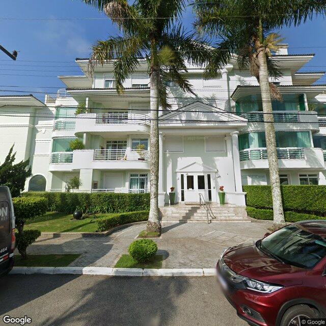 Imagem estática do "Street View" da localização