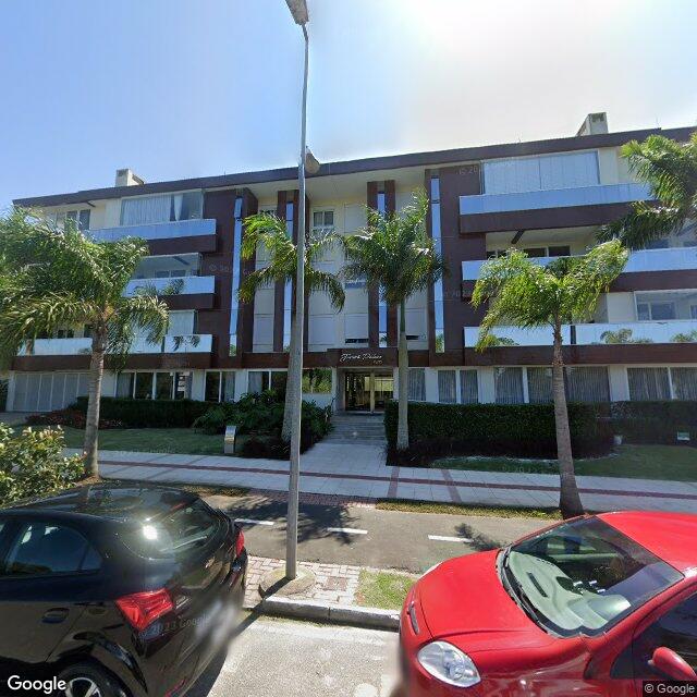 Imagem estática do "Street View" da localização