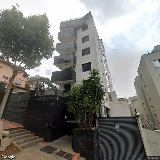 Imagem estática do "Street View" da localização