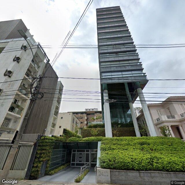 Imagem estática do "Street View" da localização