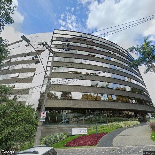 Imagem estática do "Street View" da localização