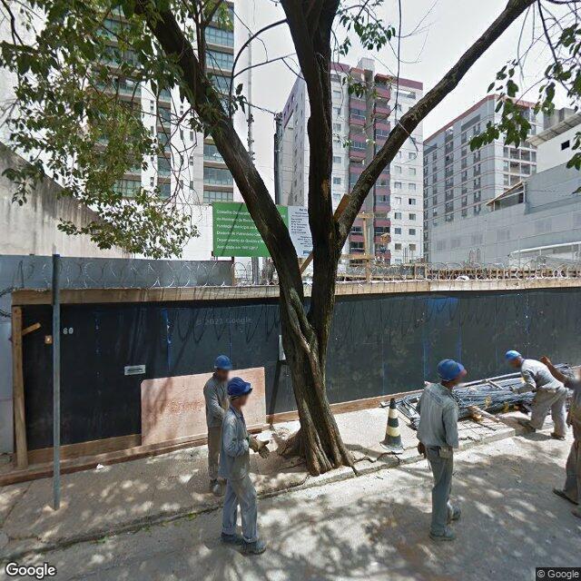 Imagem estática do "Street View" da localização