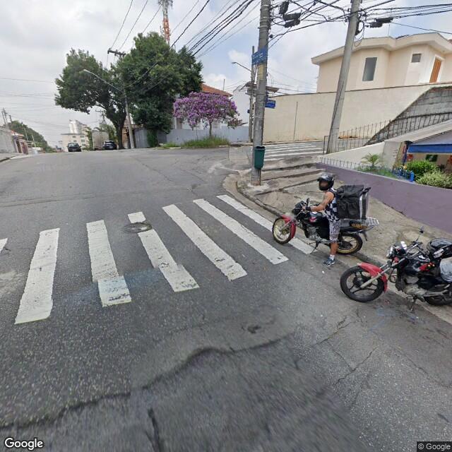 Imagem estática do "Street View" da localização