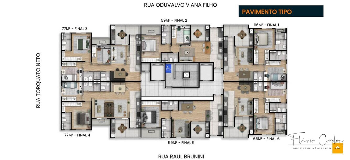 Apartamento à venda com 3 quartos, 77m² - Foto 14