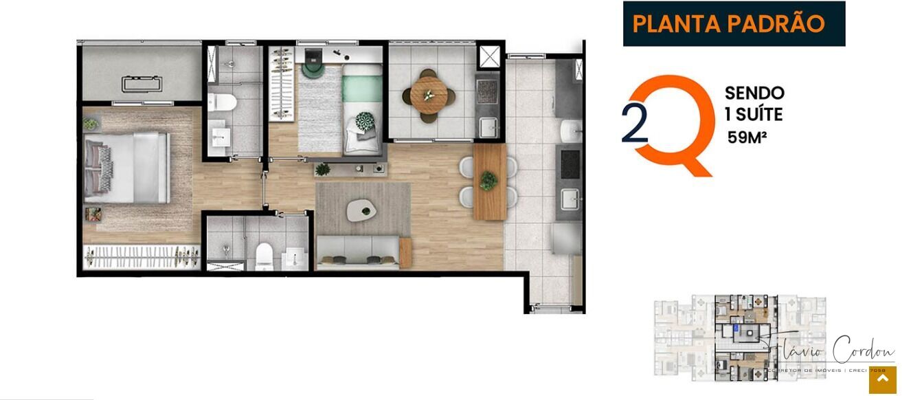 Apartamento à venda com 3 quartos, 77m² - Foto 15