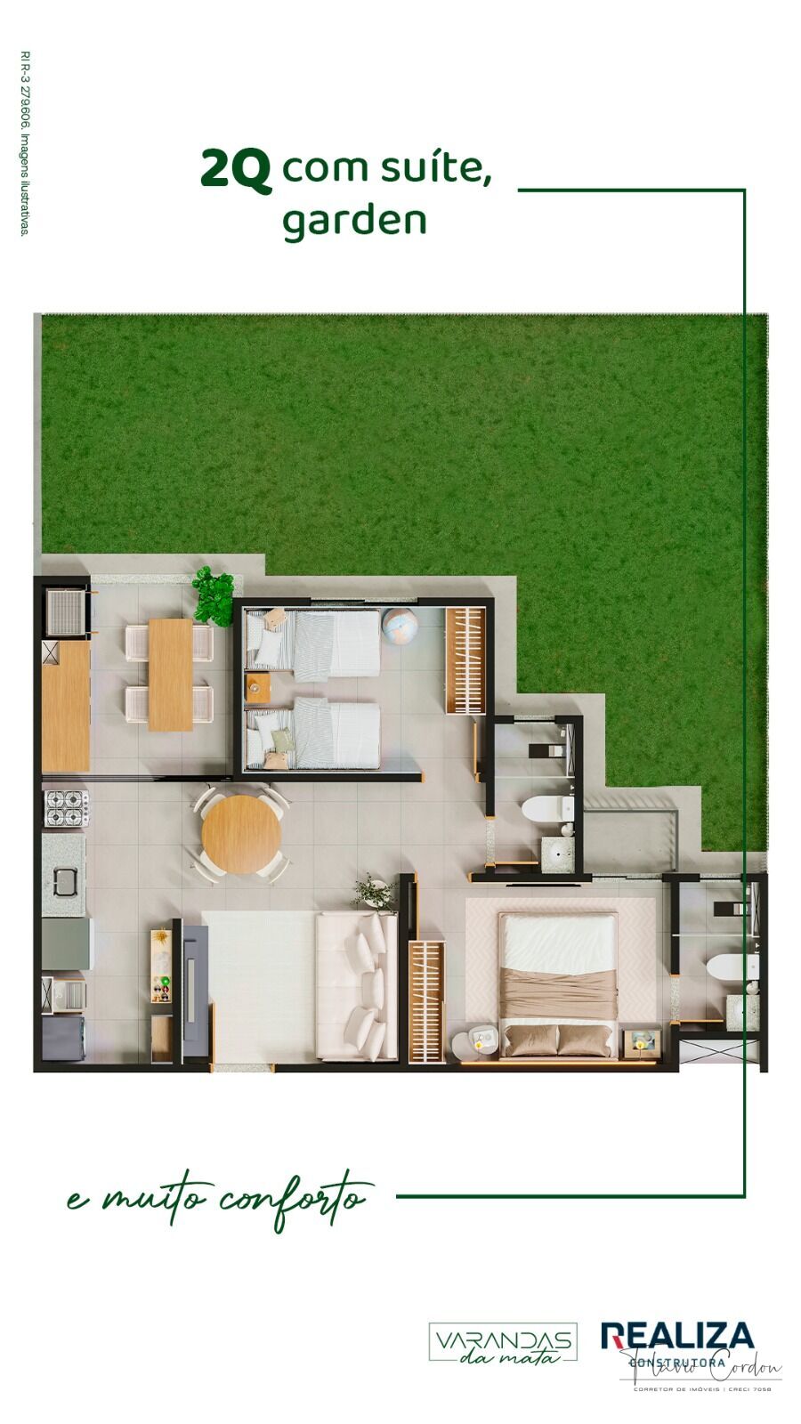 Apartamento à venda com 2 quartos, 55m² - Foto 9