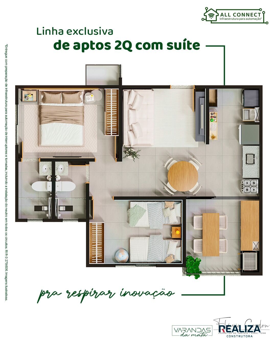 Apartamento à venda com 2 quartos, 55m² - Foto 8