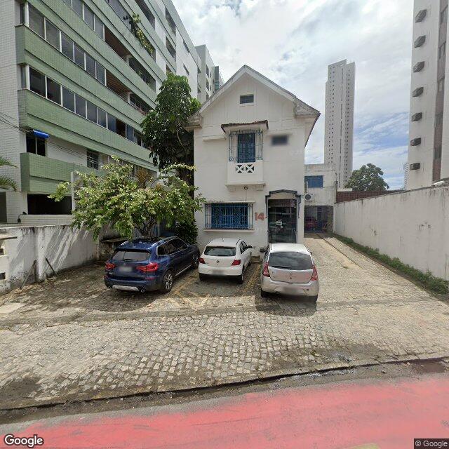 Imagem estática do "Street View" da localização