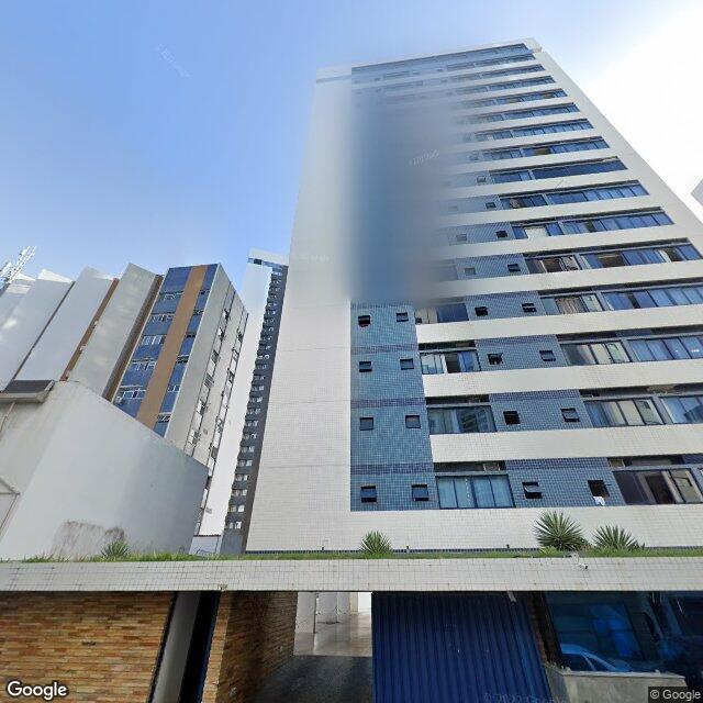 Imagem estática do "Street View" da localização