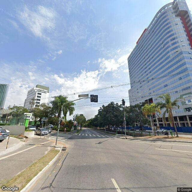 Imagem estática do "Street View" da localização