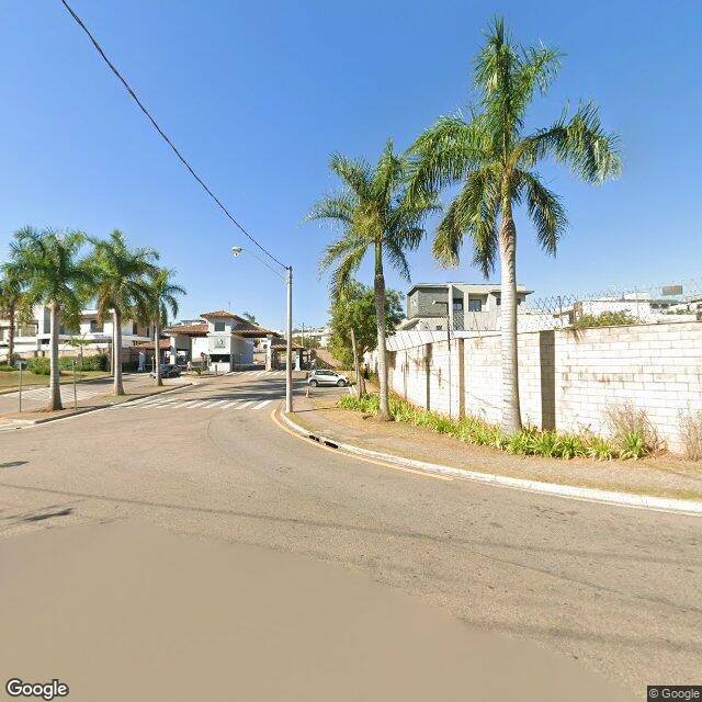 Imagem estática do "Street View" da localização