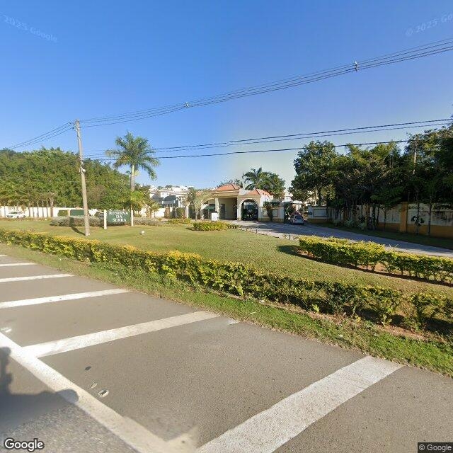 Imagem estática do "Street View" da localização