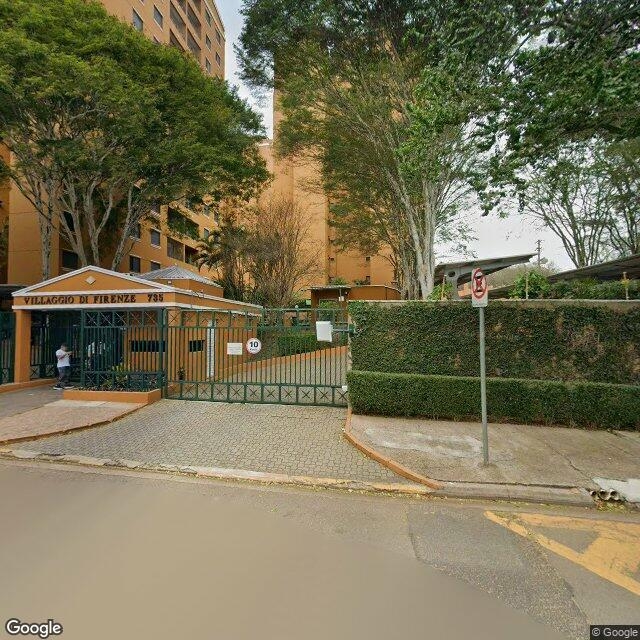 Imagem estática do "Street View" da localização