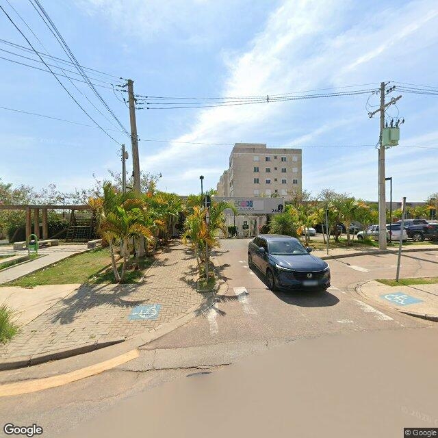 Imagem estática do "Street View" da localização