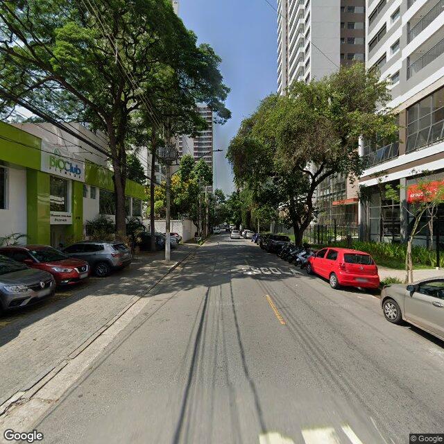 Imagem estática do "Street View" da localização