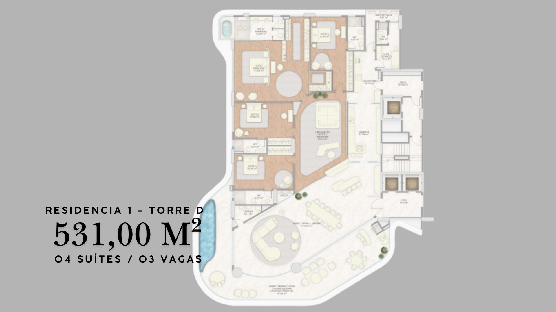 Apartamento, 4 quartos, 531 m² - Foto 26