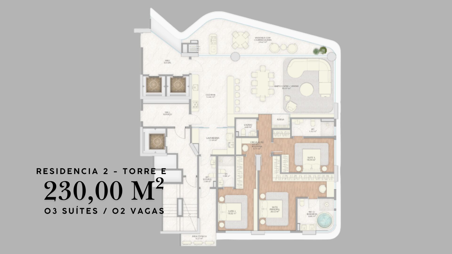 Apartamento, 3 quartos, 230 m² - Foto 26