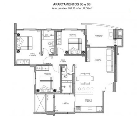 Apartamento à venda com 2 quartos, 90m² - Foto 16