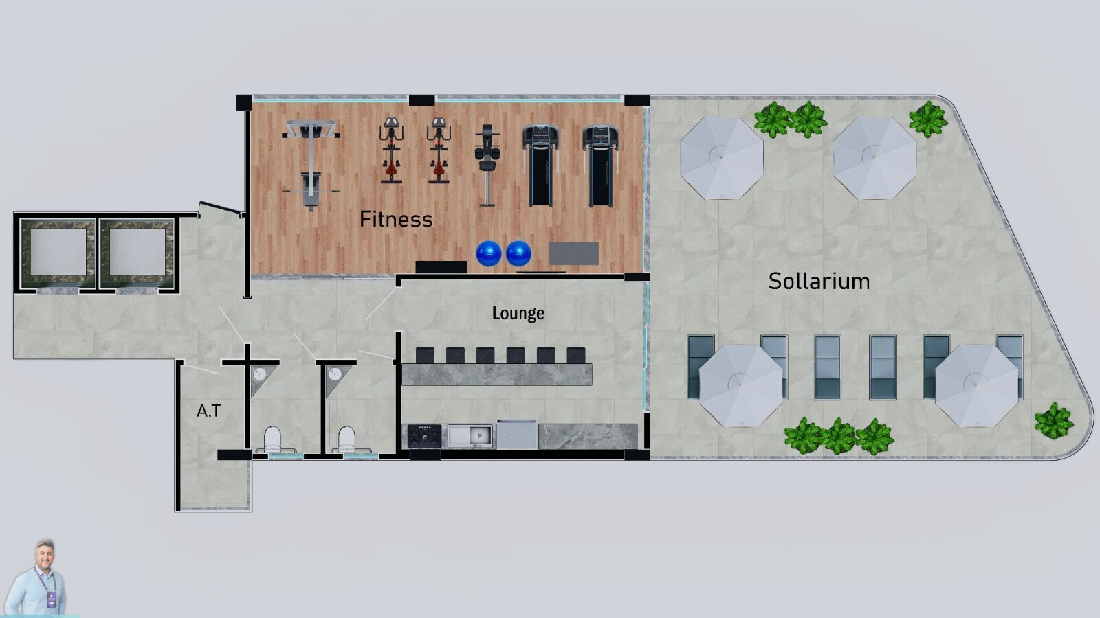 Apartamento, 4 quartos, 283 m² - Foto 9