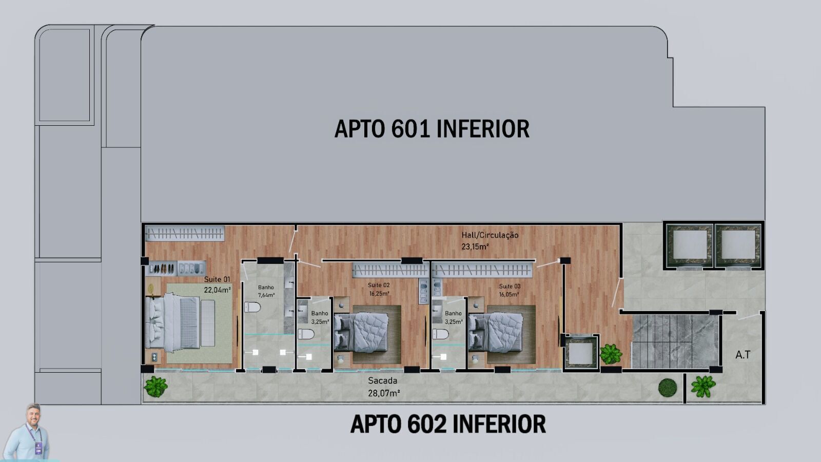 Apartamento, 4 quartos, 283 m² - Foto 11