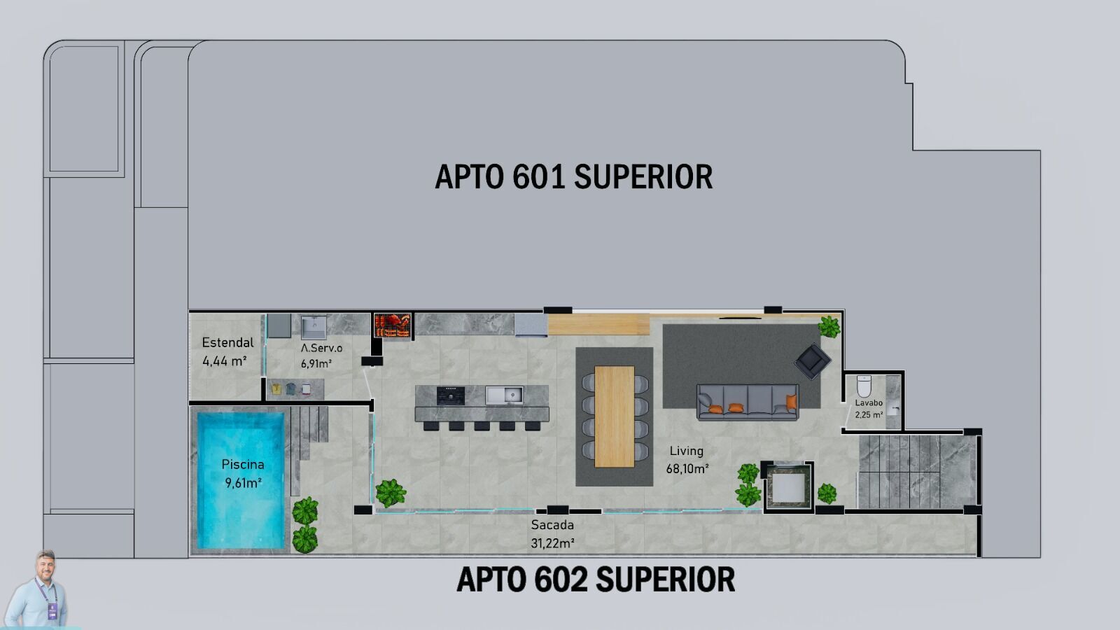 Apartamento, 4 quartos, 283 m² - Foto 12