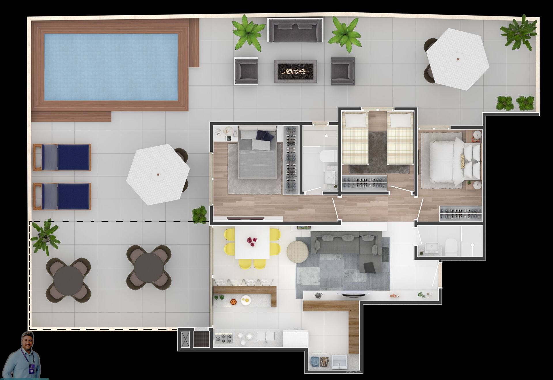 Apartamento, 3 quartos, 115 m² - Foto 19