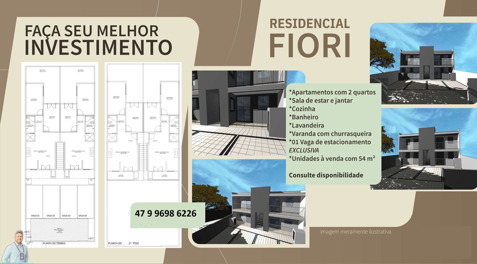 Apartamento, 2 quartos, 50 m² - Foto 12
