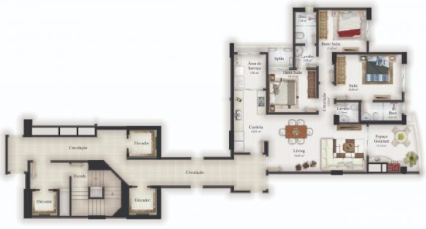 Apartamento, 3 quartos, 123 m² - Foto 18