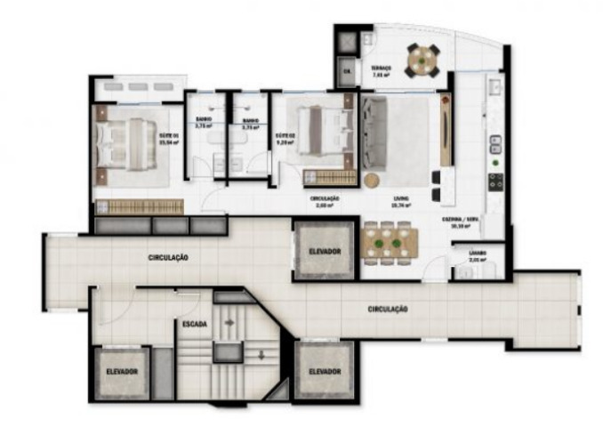 Apartamento, 3 quartos, 123 m² - Foto 19